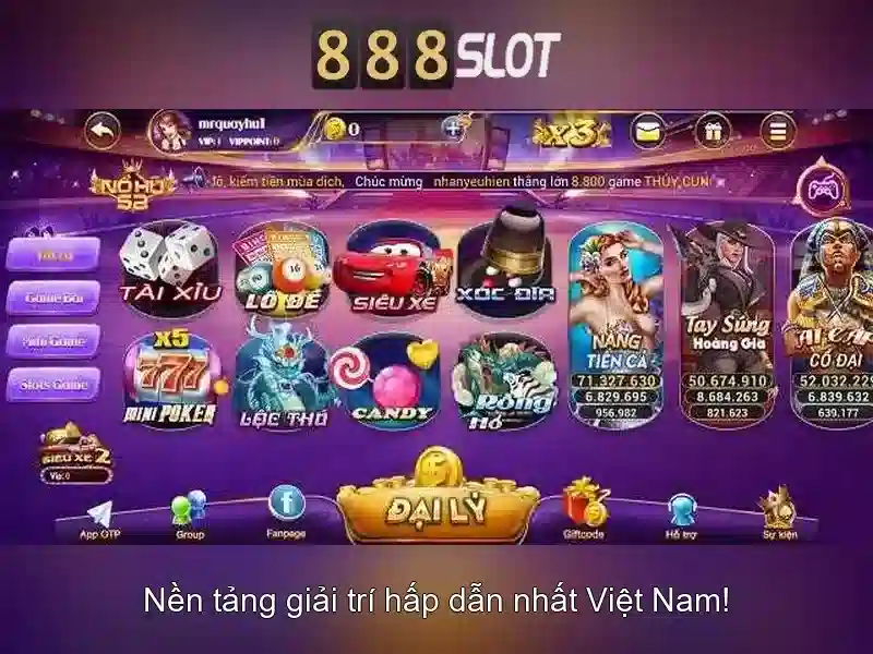 Khám phá 888slot: Nền tảng slot trực tuyến an toàn và thú vị